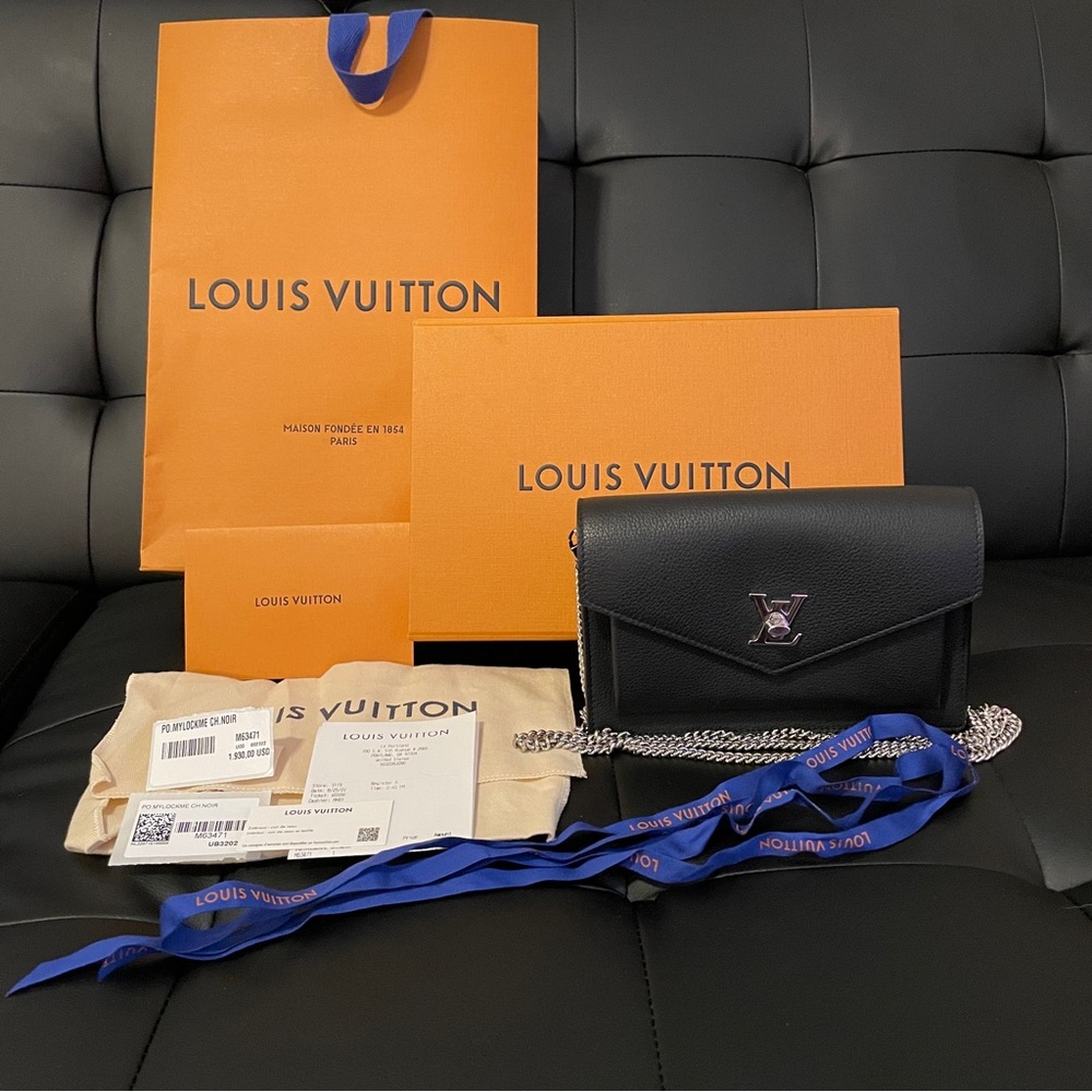Louis Vuitton MYLOCKME Pochette 🖤🤍